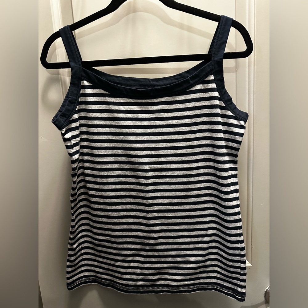 JW Size XL Navy and Gray Tank EUC